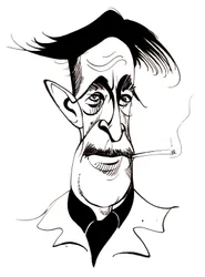 George Orwell - Karikatur